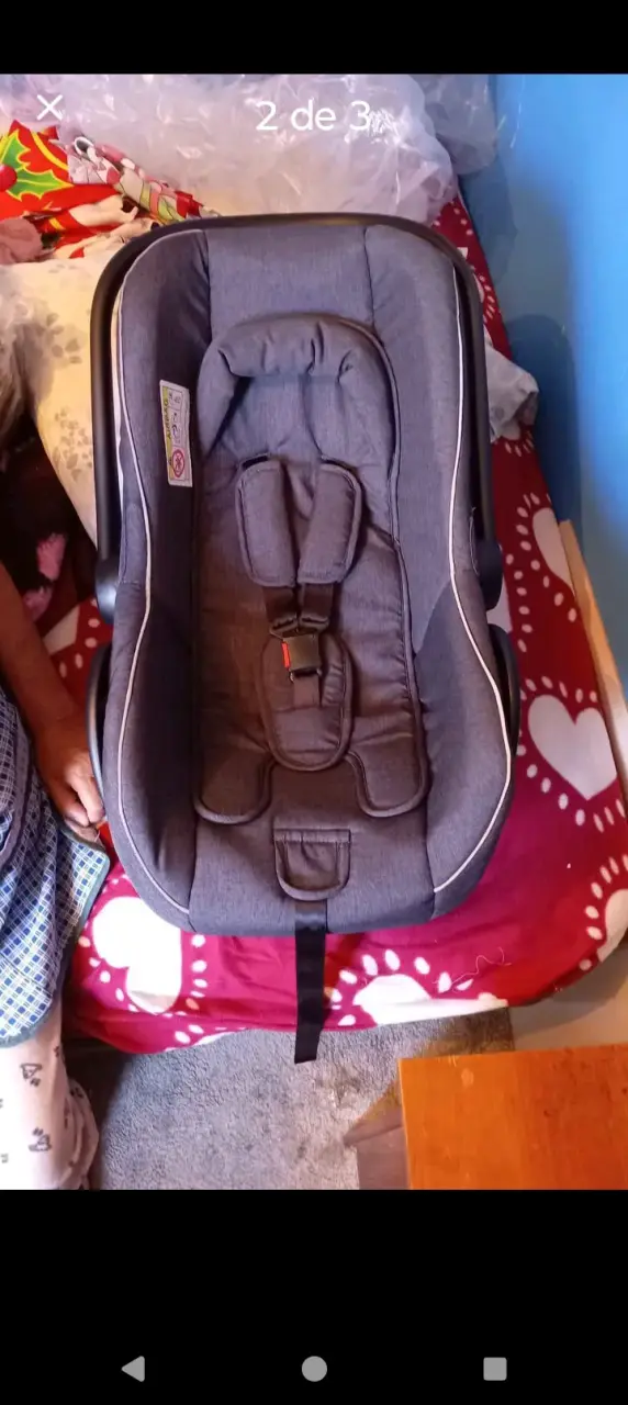 Silla para auto Carestino gris - 2