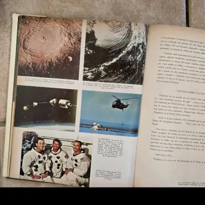 Libro " la Luna: mision cumplida" - miniatura 5