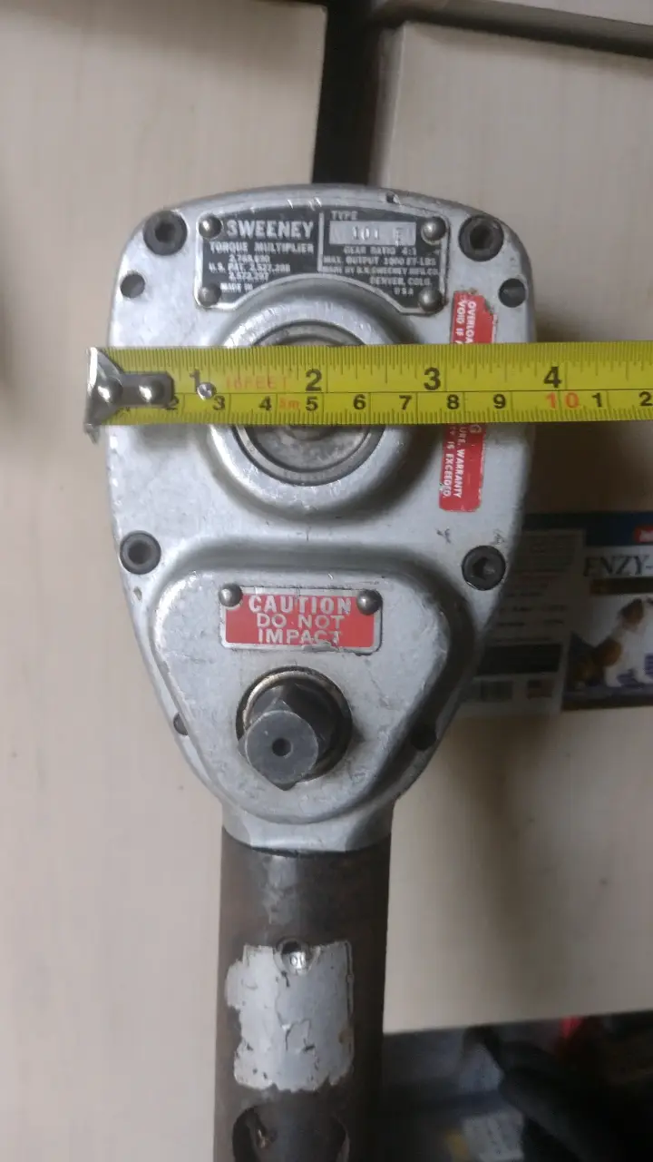 Multiplicador de torque Sweeney - 1