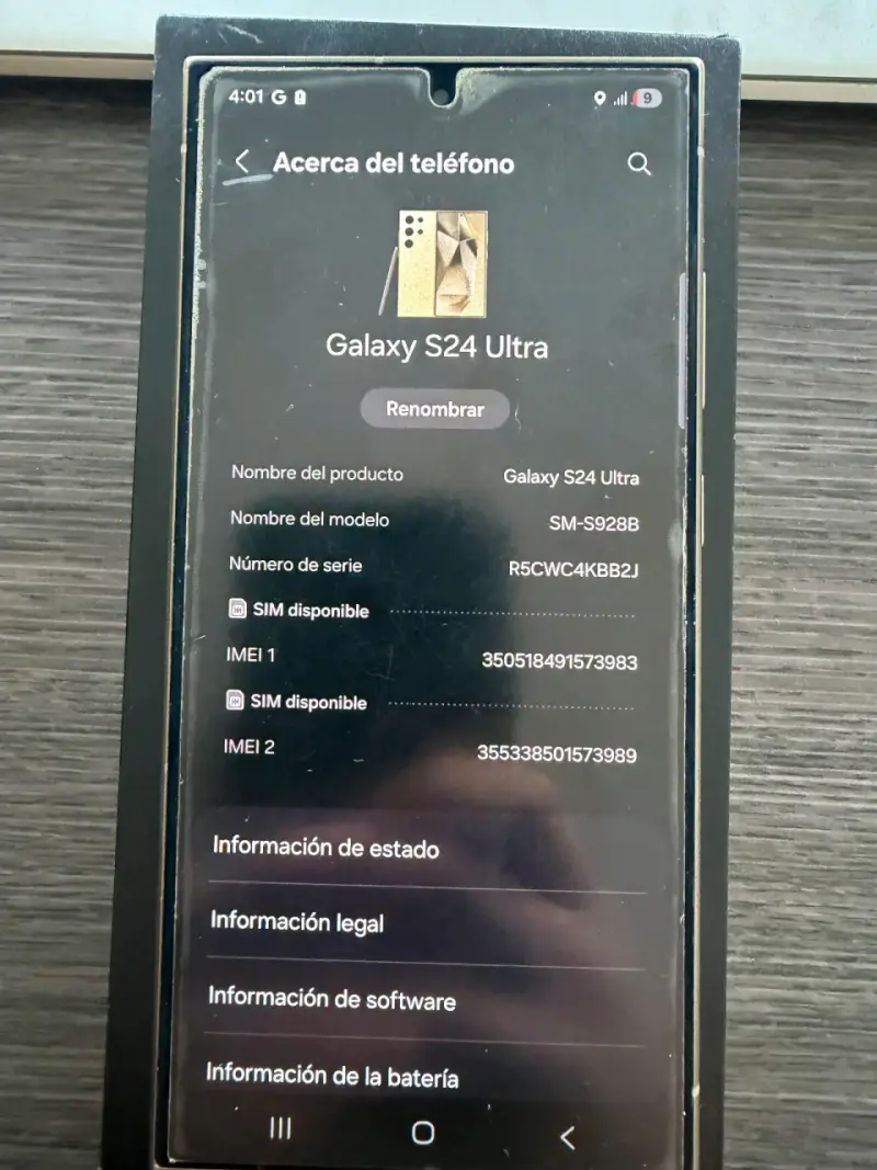 Galaxy S24 Ultra dorado - 2