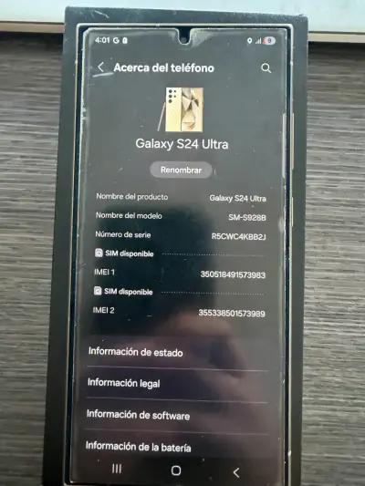 Galaxy S24 Ultra dorado - miniatura 2
