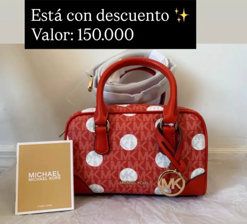 Cartera Michael Kors naranja - 3