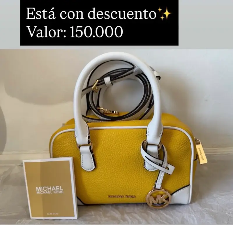 Cartera Michael Kors naranja - 4