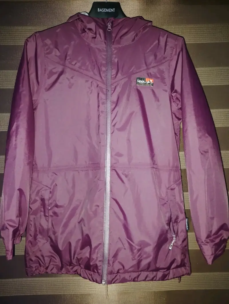 Chaqueta impermeable morada lippi - 1