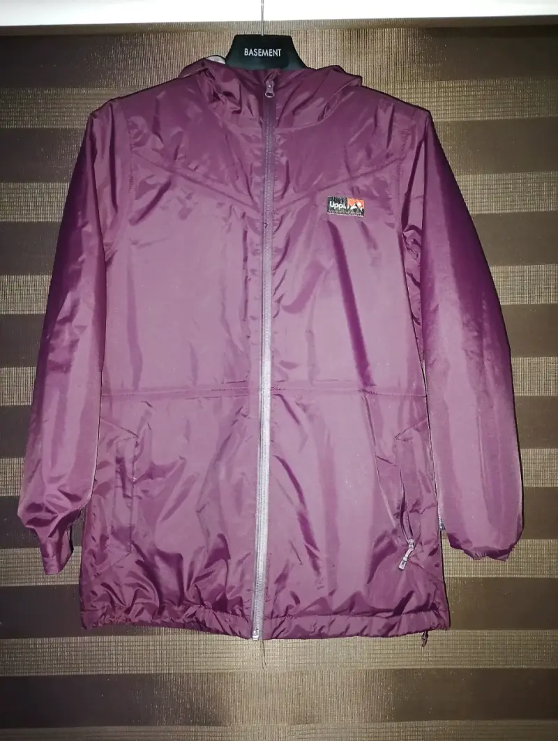 Chaqueta impermeable morada lippi - 2