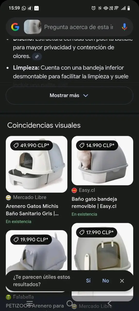 Caja de arena cerrada para gatos - 2