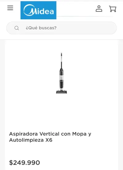 Aspiradora Vertical Midea X6 - miniatura 1