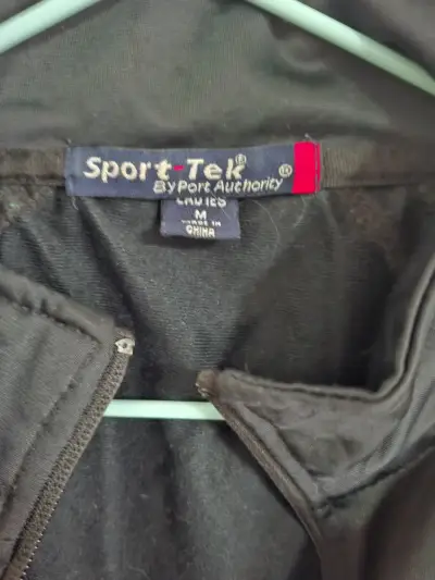 Chaqueta deporte negra Sport Tek - miniatura 2