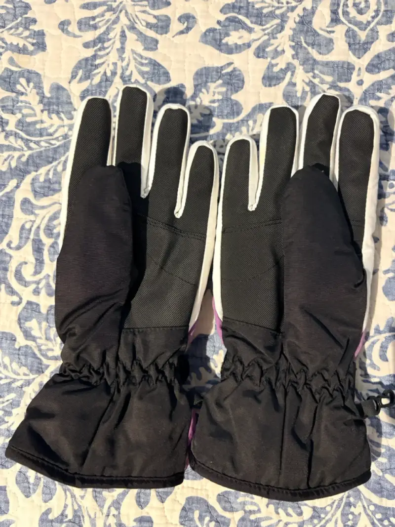 Guantes púrpura para nieve - 2