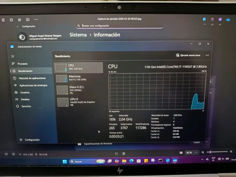 Hp 840  i7.  16 Ram - 4