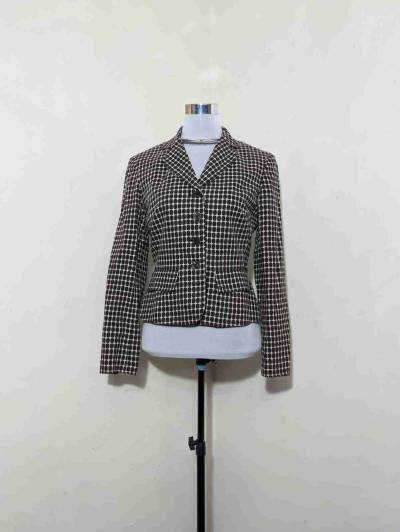 Blazer de cuadros elegante - miniatura 1