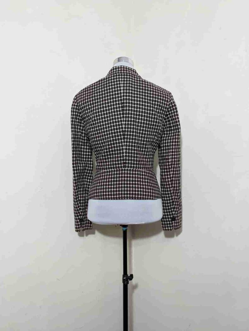 Blazer de cuadros elegante - 2