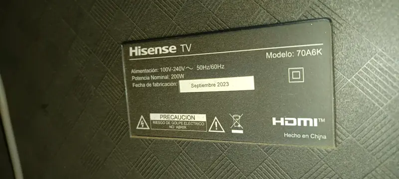 Televisor Hisense pantalla LED 70 pulgadas - 3