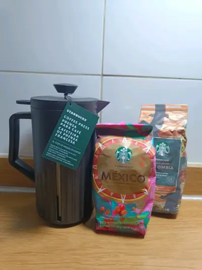 Prensa francesa Starbucks y café - miniatura 1