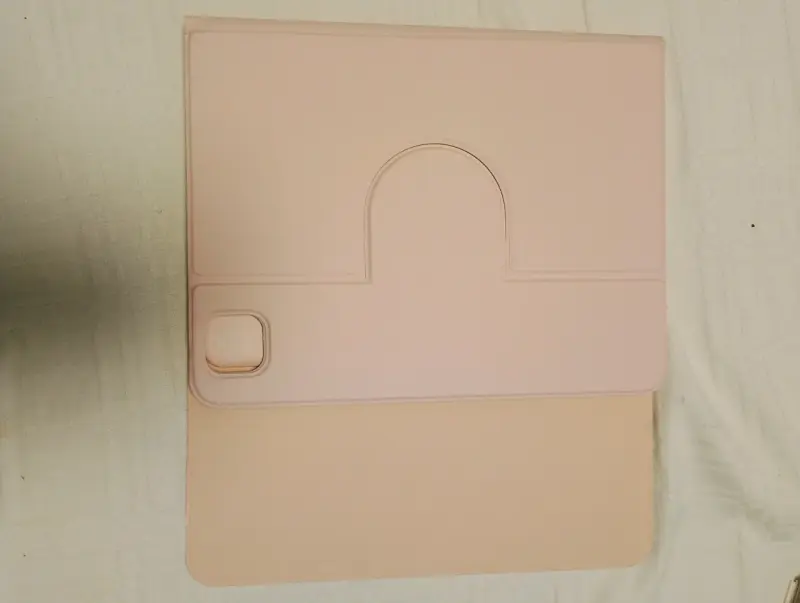 Funda teclado iPad rosa - 2