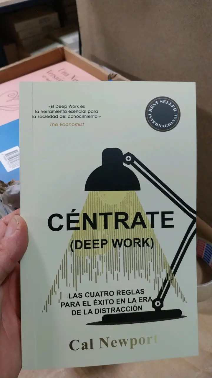 Libro Céntrate de Cal Newport