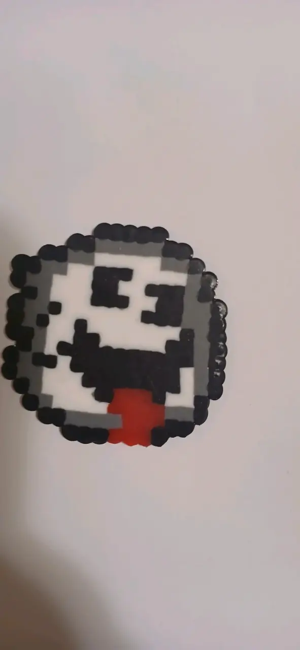 Set Imanes Boo Mario Bros Fantasma Pixel Art Hama - 3