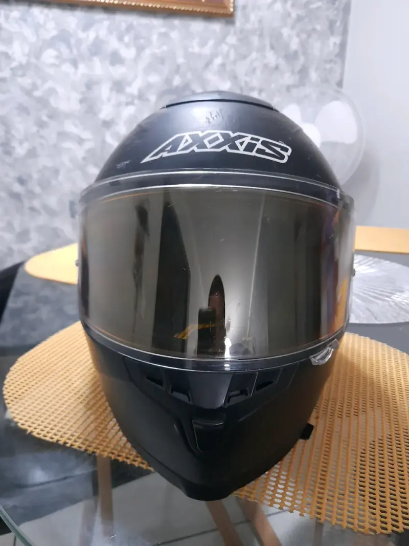 Casco de motocicleta con visera - 5
