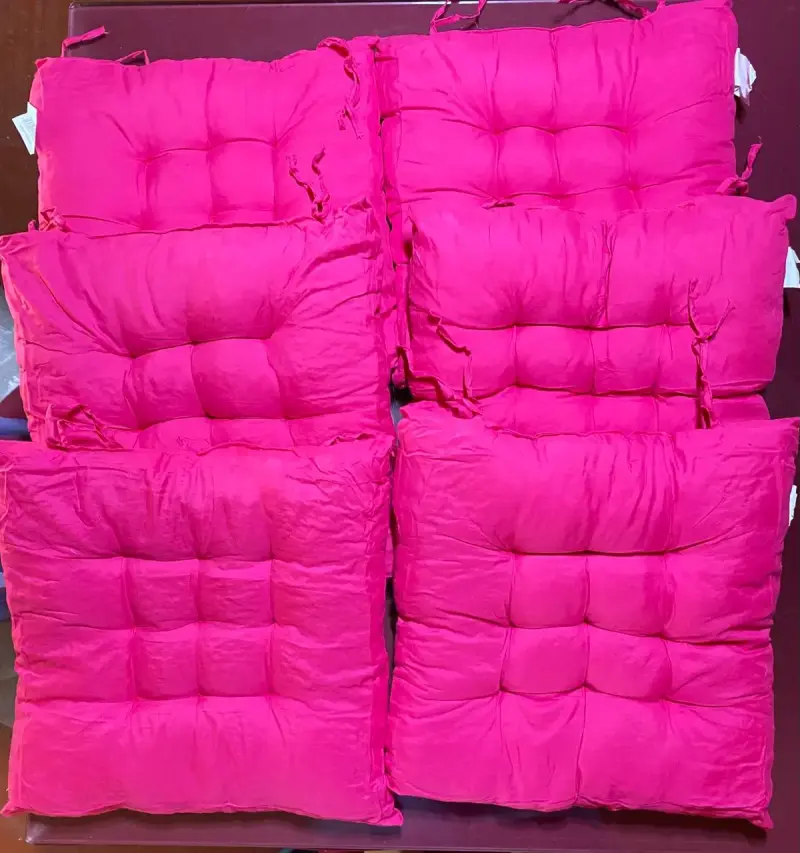 Cojines color fucsia