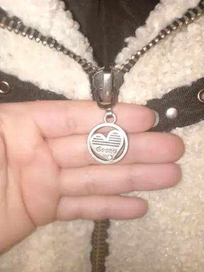 Chaqueta borreguillo blanca con cierre - miniatura 3