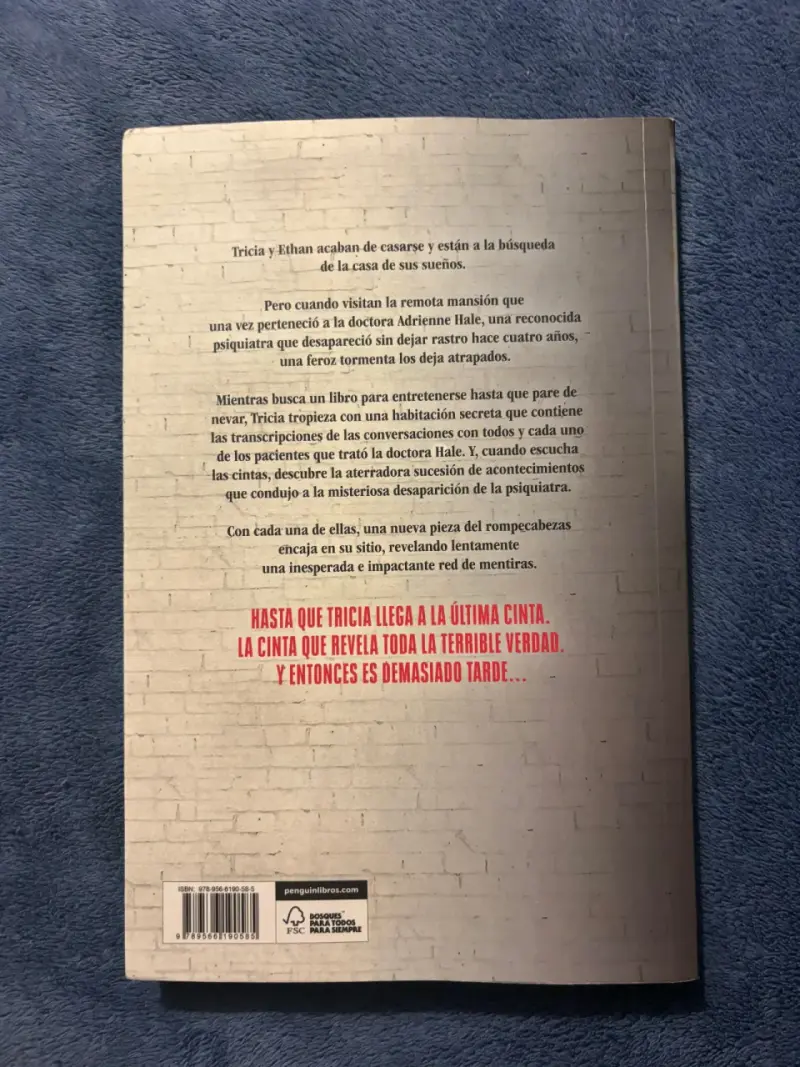 Libro 'Nunca Mientas' de Freida McFadden - 2