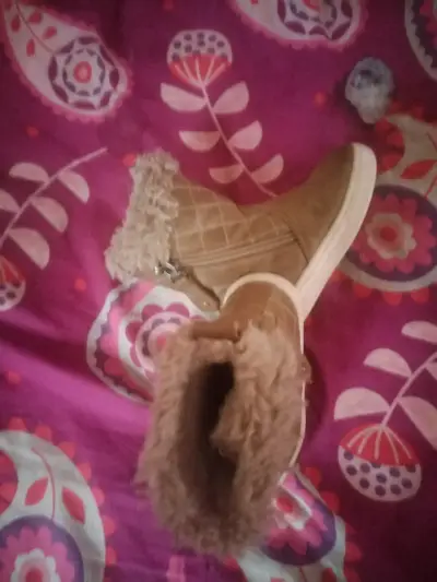 Botas de felpa para niña   número 24 - miniatura 2