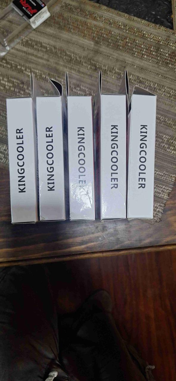 Pack de 5 Ventiladores Kingcooler de 120mm - 3