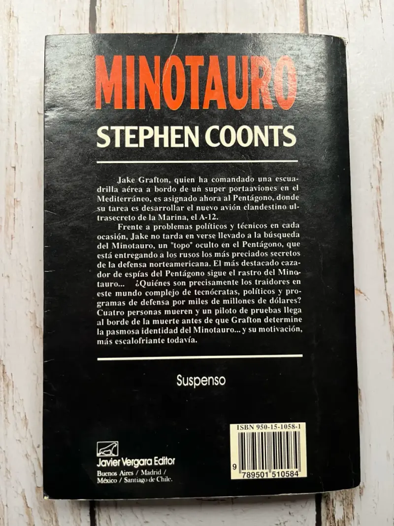 Libro 'Minotauro' por Stephen Coonts - 3