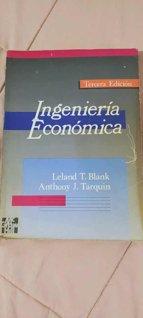 Libro Ingeniería Económica 3ra Ed. - 1