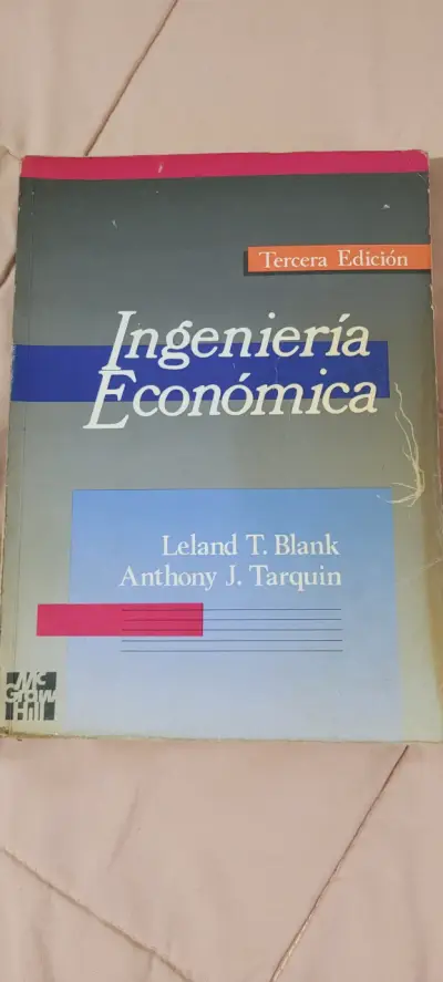 Libro Ingeniería Económica 3ra Ed. - miniatura 1