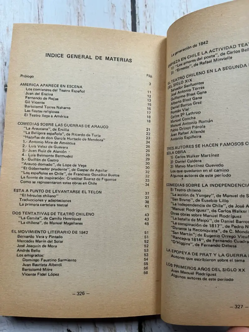 Libro 'Histórica relación del teatro chileno' - 6