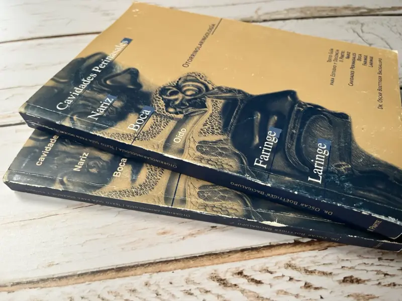 Libros de otorrinolaringología I y II - 2