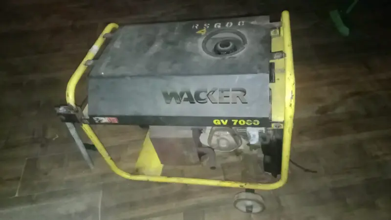 Generador eléctrico Wacker GV 7000 - 1