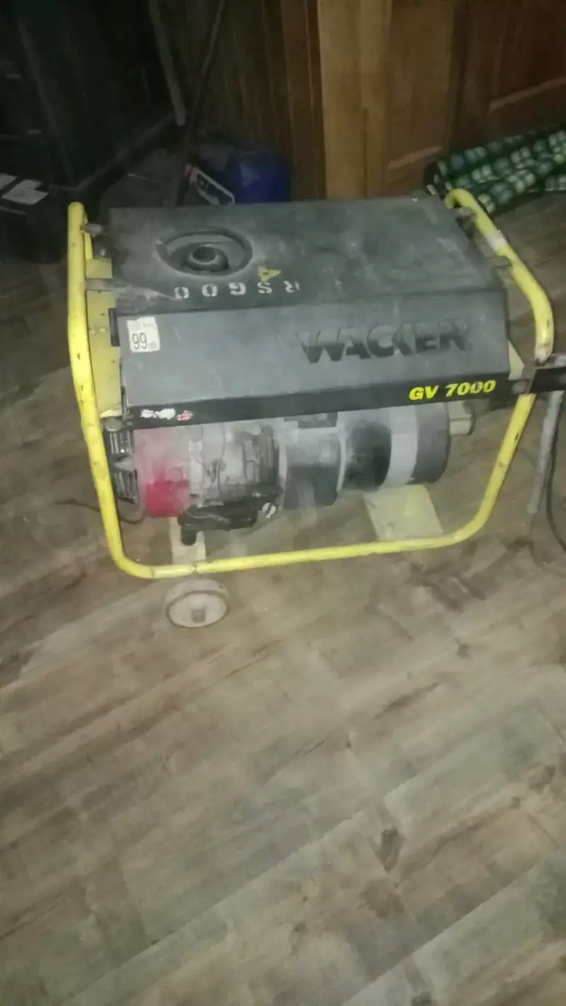 Generador eléctrico Wacker GV 7000 - 4