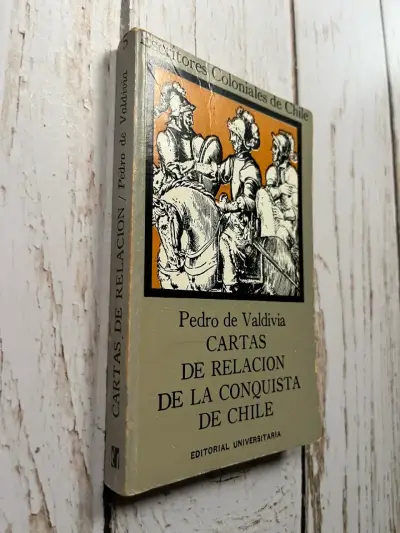 Libro Cartas de Relación Chile / Pedro de Valdivia - miniatura 2