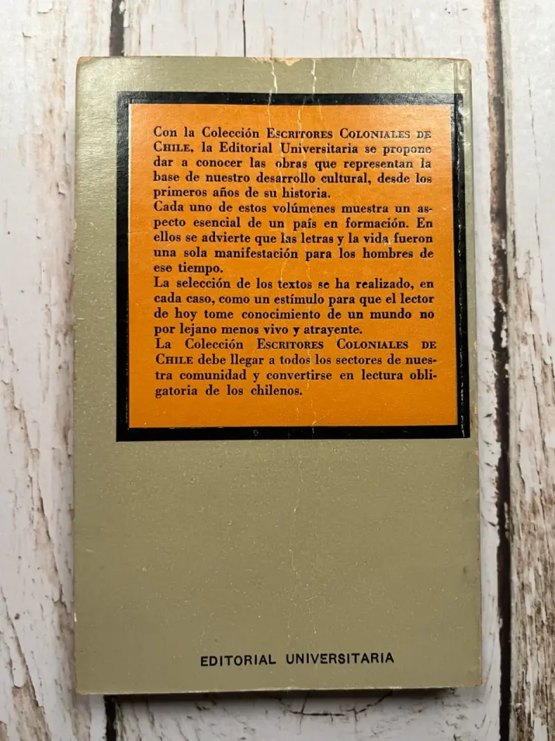 Libro Cartas de Relación Chile / Pedro de Valdivia - 3