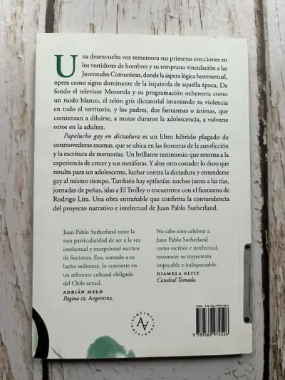 Libro Papeluco gay en dictadura - miniatura 3