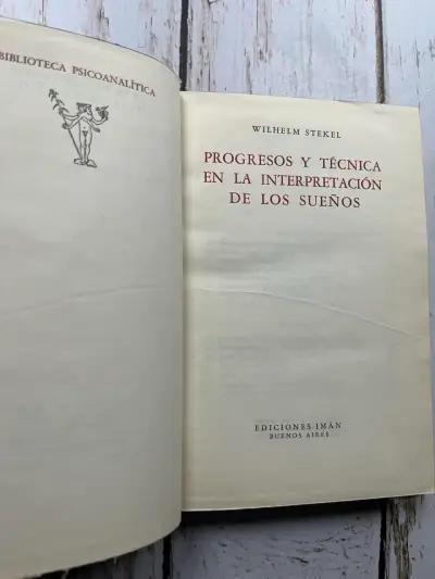 Progresos y Técnica de los Sueños / Wilhelm Stekel - miniatura 4