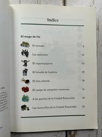 Libro El mago de Oz/ Ilustrado - miniatura 4