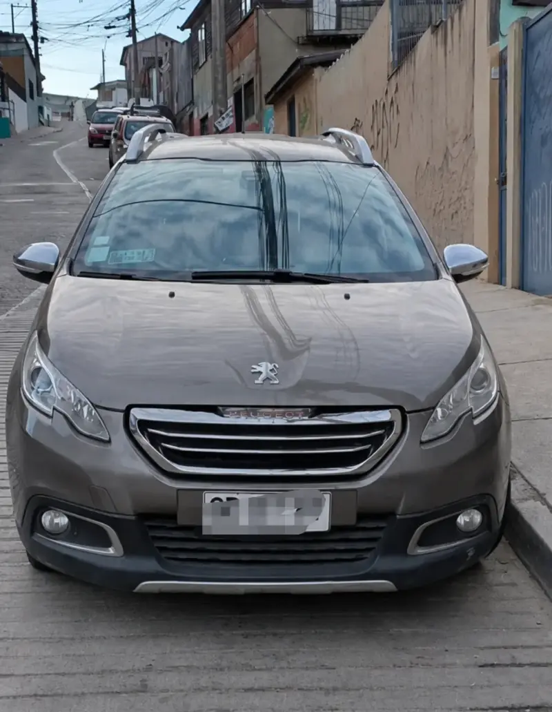 Auto Peugeot gris en buen estado - 1
