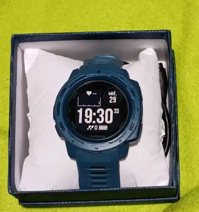 Reloj inteligente Garmin azul - miniatura 1