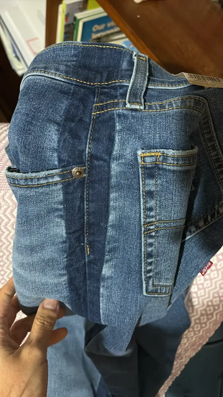 Jeans azul oscuro unisex - 2