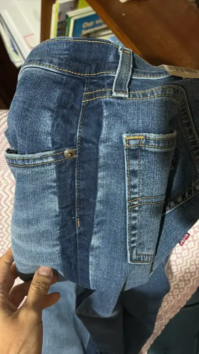 Jeans azul oscuro unisex - miniatura 2