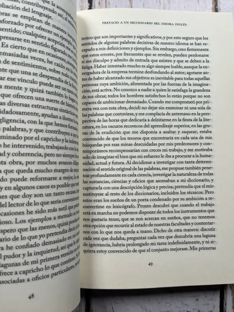 El diccionario de Samuel Johnson - 4