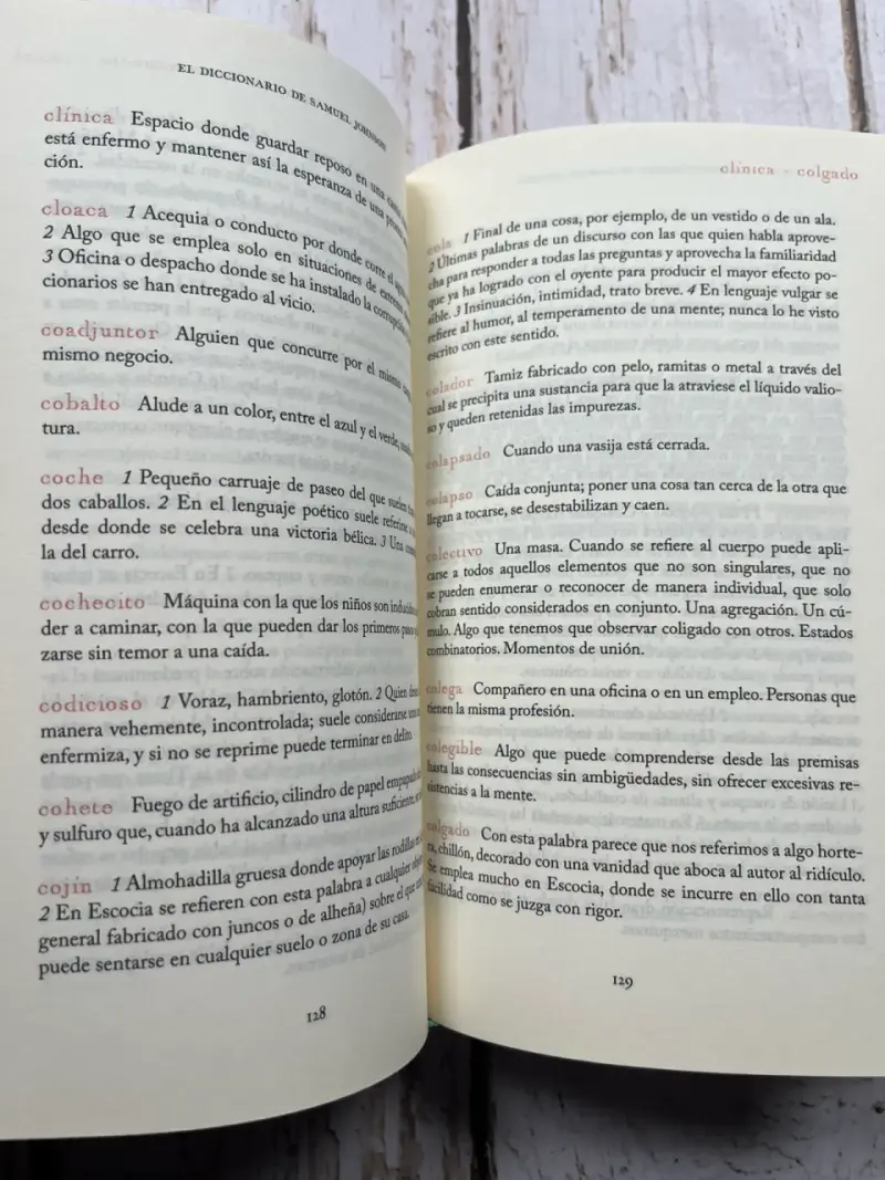 El diccionario de Samuel Johnson - 6