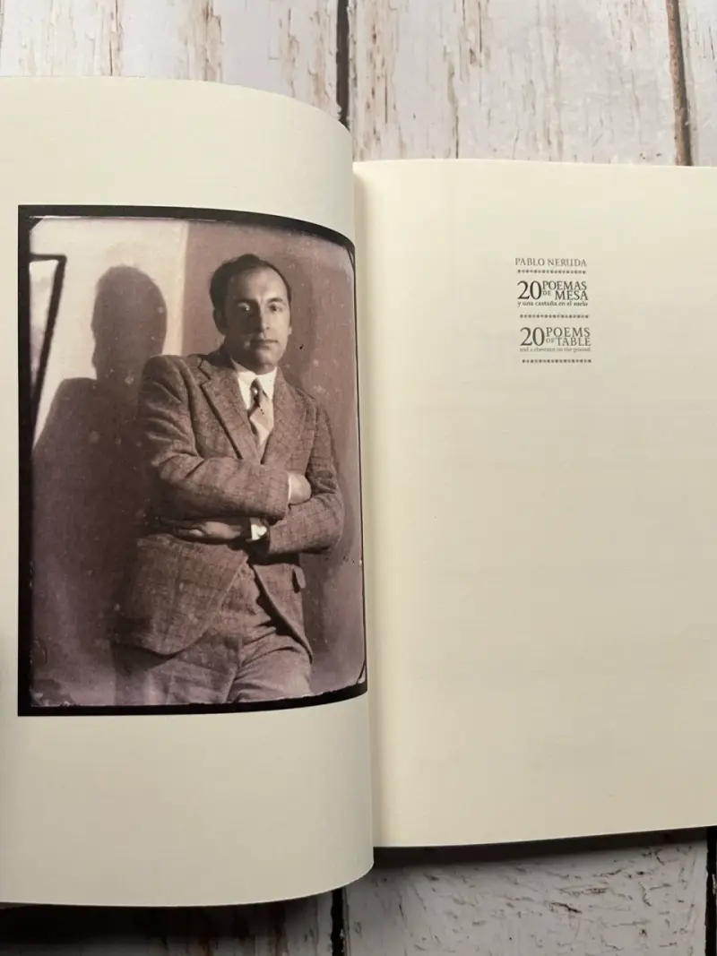 Pablo Neruda 20 Poemas de mesa y una Castaña en el - 4