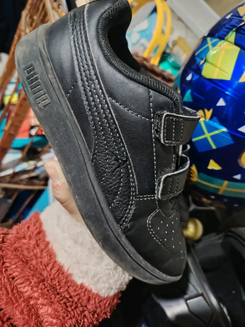 Zapatillas negras escolares puma - 2
