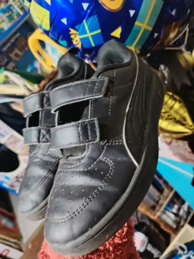 Zapatillas negras escolares puma - miniatura 3