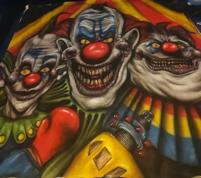 Lienzo de la película "killer klowns" (1988) - miniatura 1