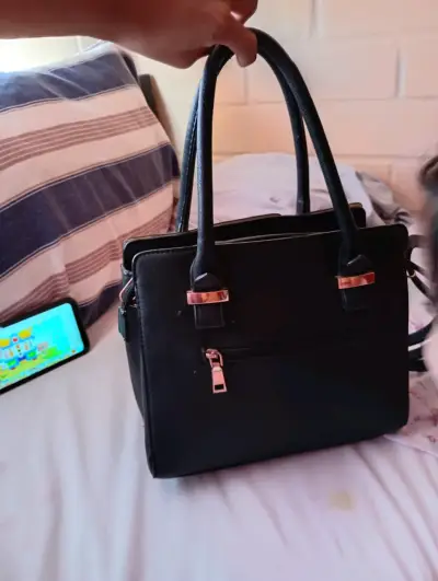 Cartera de mano cuadrada multicolor - miniatura 2